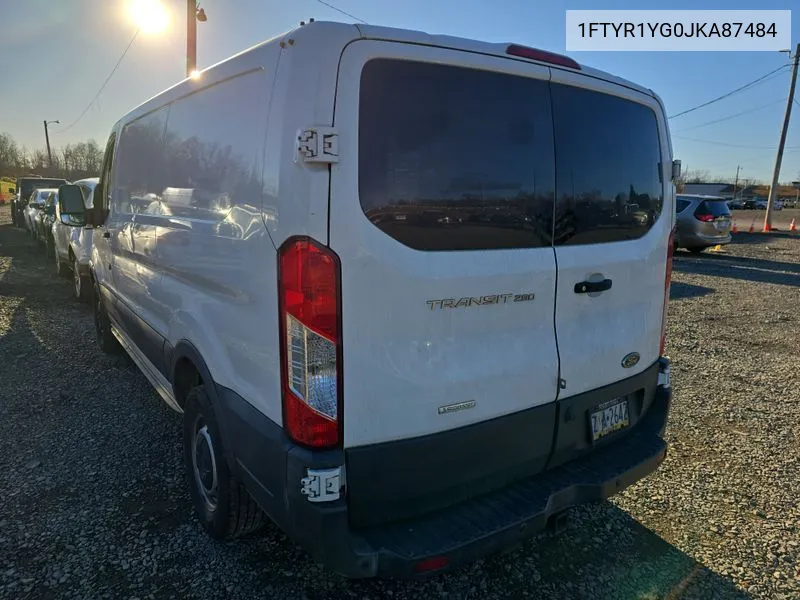 2018 Ford Transit T-250 VIN: 1FTYR1YG0JKA87484 Lot: 40896304