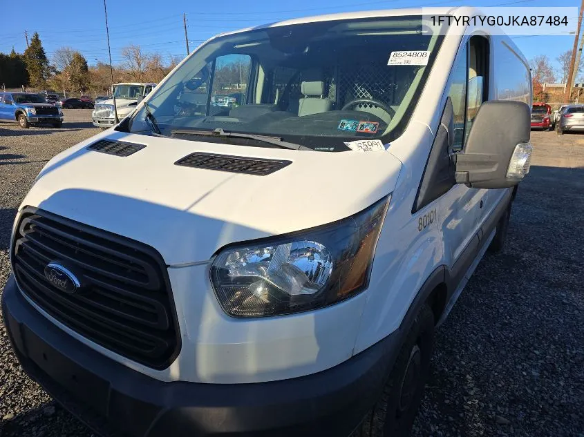 2018 Ford Transit T-250 VIN: 1FTYR1YG0JKA87484 Lot: 40896304