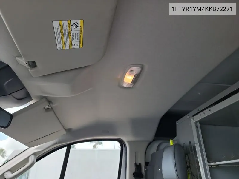 1FTYR1YM4KKB72271 2019 Ford Transit T-250