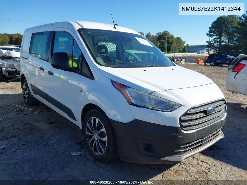 2019 Ford Transit Connect Xl VIN: NM0LS7E22K1412344 Lot: 40528283