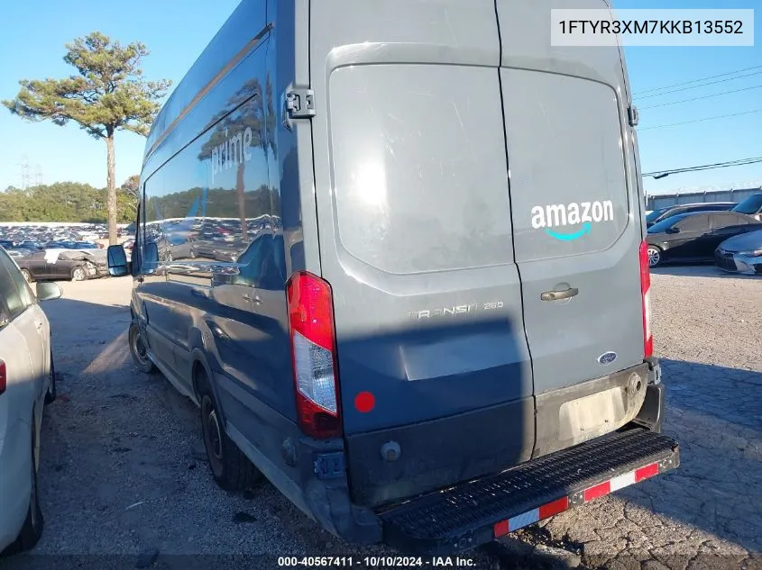 1FTYR3XM7KKB13552 2019 Ford Transit-250