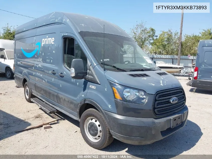 1FTYR3XM3KKB73893 2019 Ford Transit-250 T-250