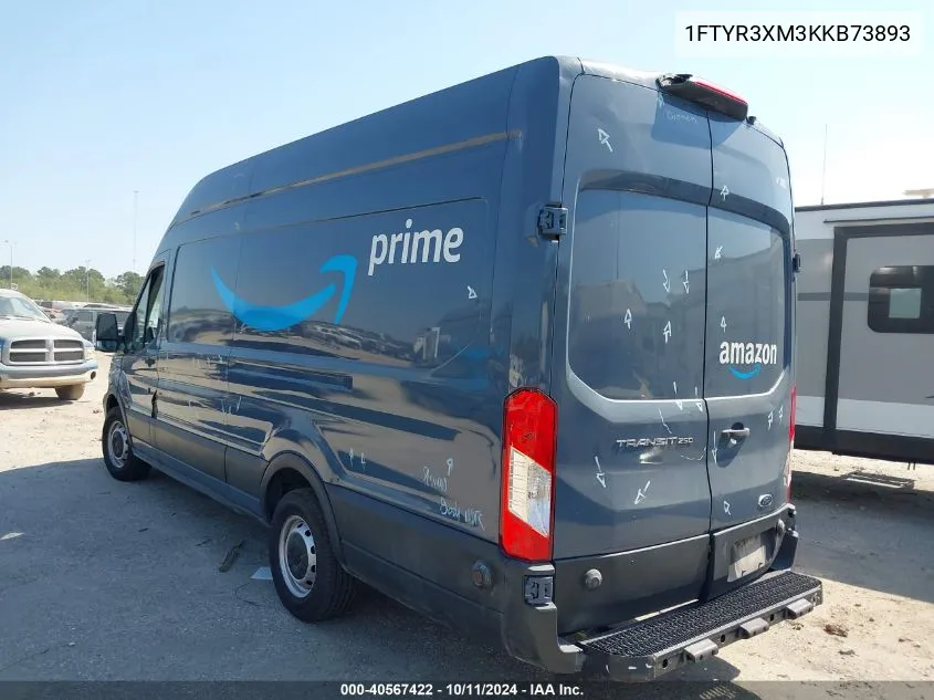 1FTYR3XM3KKB73893 2019 Ford Transit-250 T-250