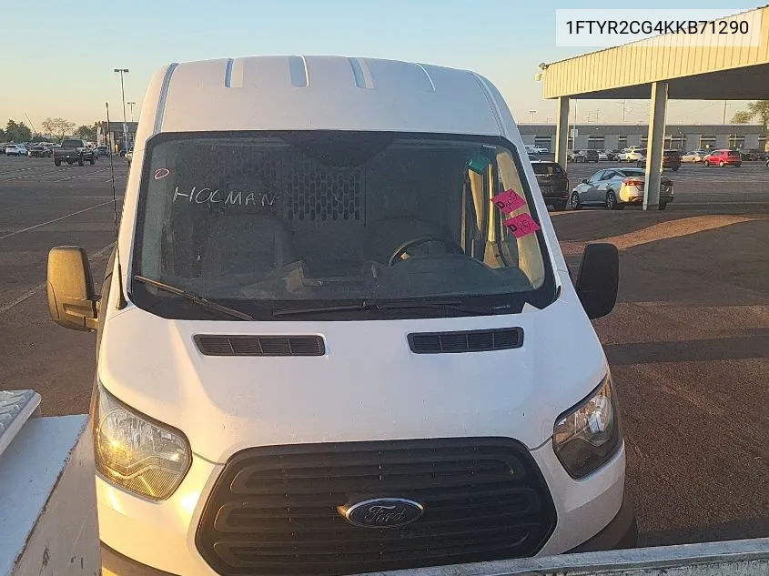 2019 Ford Transit-250 VIN: 1FTYR2CG4KKB71290 Lot: 40589075