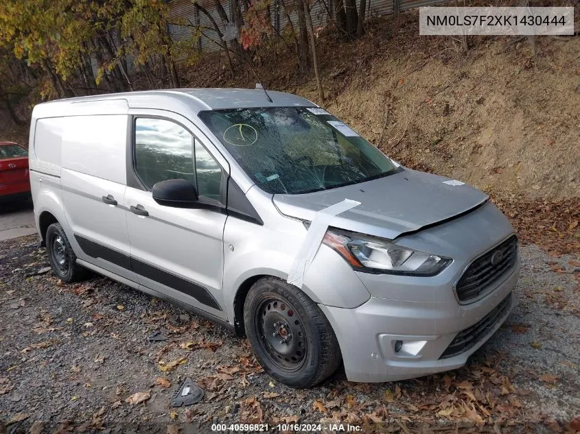 2019 Ford Transit Connect Xlt VIN: NM0LS7F2XK1430444 Lot: 40596821