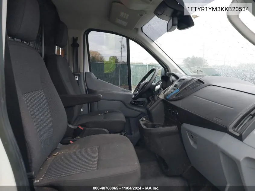 1FTYR1YM3KKB20534 2019 Ford Transit-250