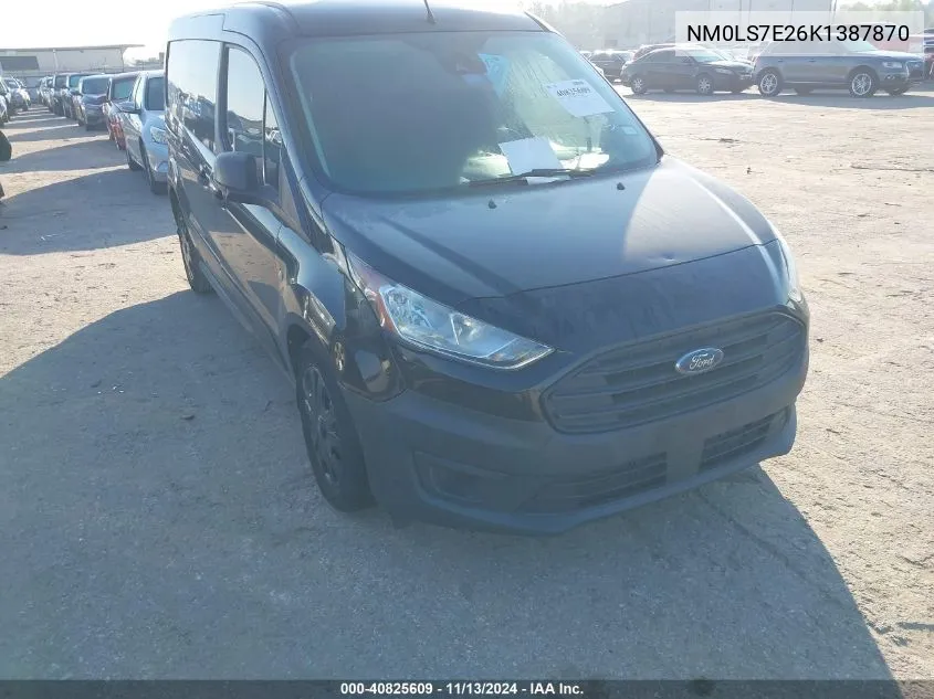 2019 Ford Transit Connect Xl VIN: NM0LS7E26K1387870 Lot: 40825609