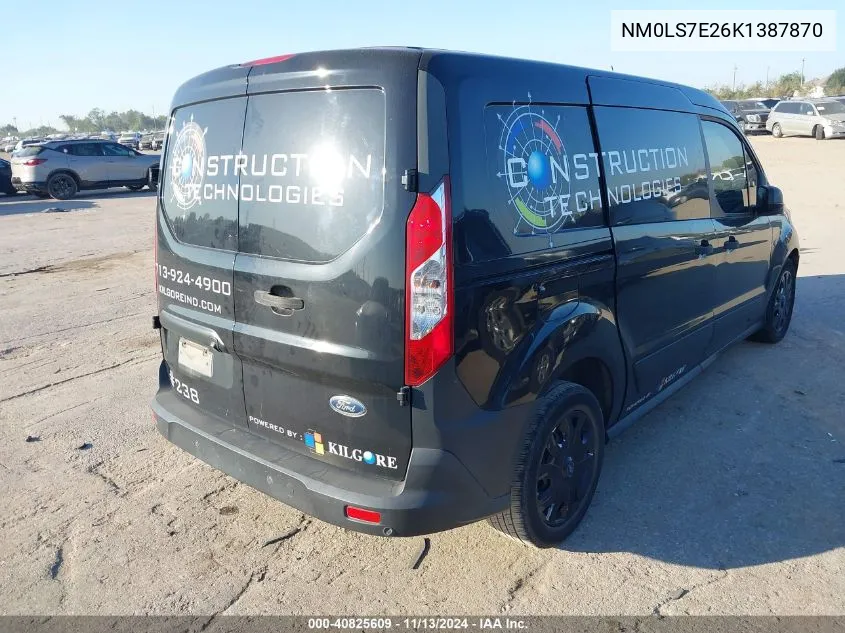 2019 Ford Transit Connect Xl VIN: NM0LS7E26K1387870 Lot: 40825609