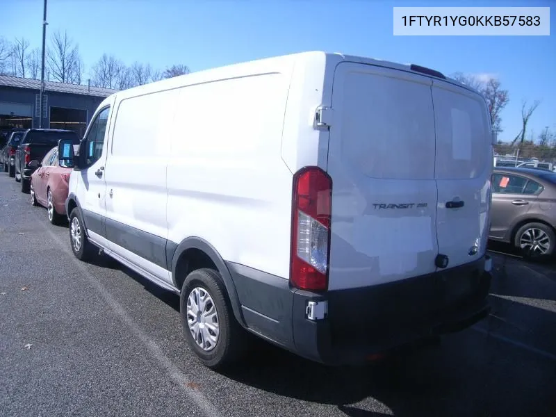 2019 Ford Transit T-250 VIN: 1FTYR1YG0KKB57583 Lot: 40851073