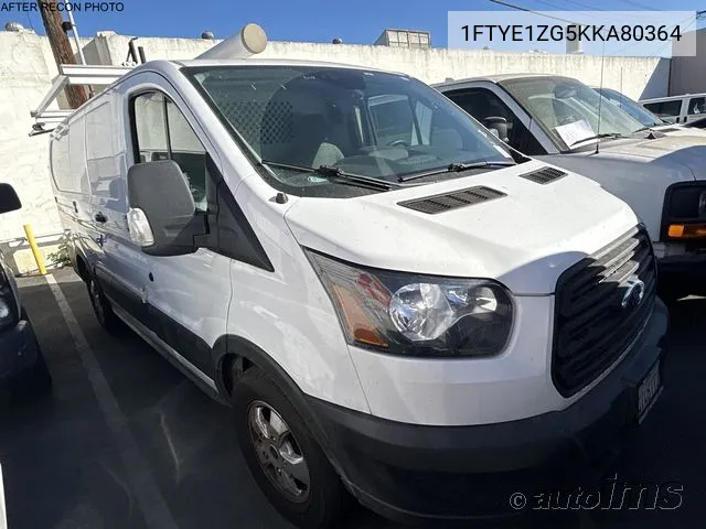 2019 Ford Transit T-150 VIN: 1FTYE1ZG5KKA80364 Lot: 40868976