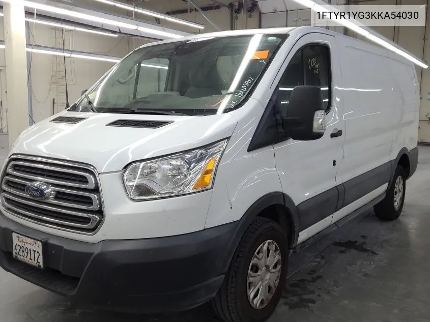 2019 Ford Transit T-250 VIN: 1FTYR1YG3KKA54030 Lot: 40878576