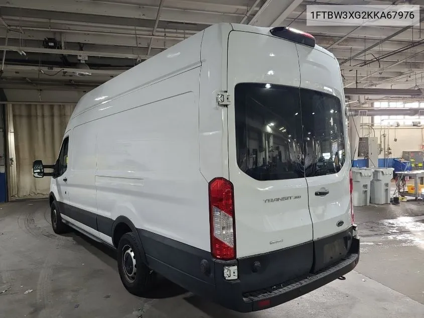 2019 Ford Transit T-350 VIN: 1FTBW3XG2KKA67976 Lot: 40895491