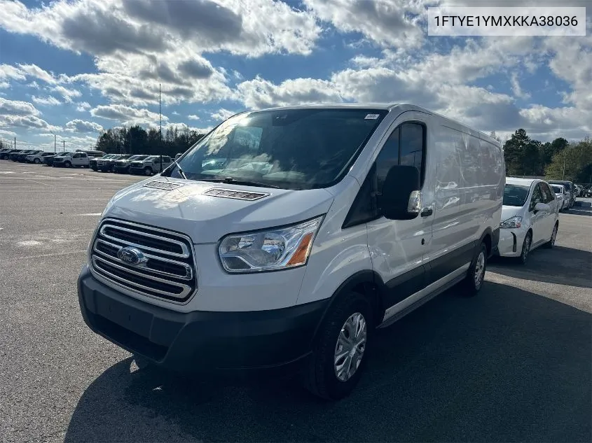 2019 Ford Transit-150 VIN: 1FTYE1YMXKKA38036 Lot: 40935761