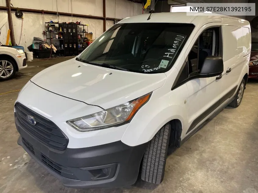 2019 Ford Transit Connect Xl VIN: NM0LS7E28K1392195 Lot: 40935883