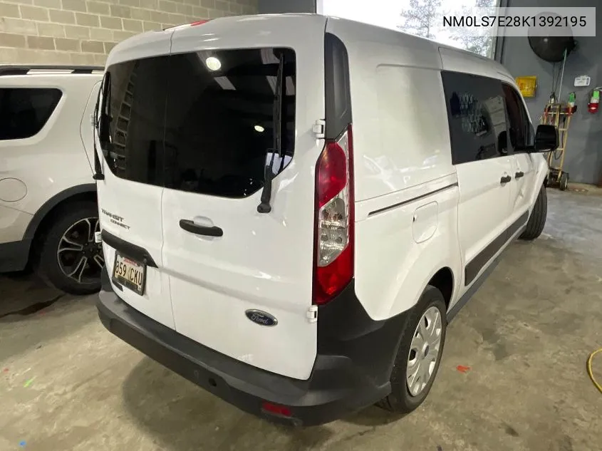 2019 Ford Transit Connect Xl VIN: NM0LS7E28K1392195 Lot: 40935883