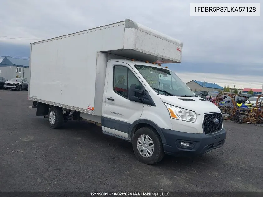 2020 Ford Transit T-250 VIN: 1FDBR5P87LKA57128 Lot: 12119081