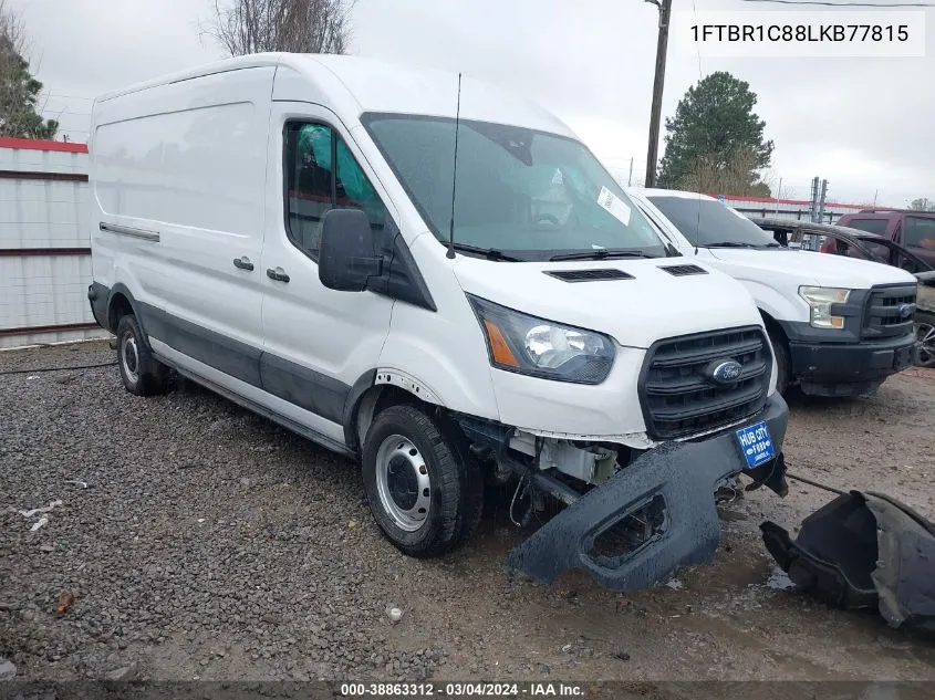 2020 Ford Transit-250 VIN: 1FTBR1C88LKB77815 Lot: 38863312