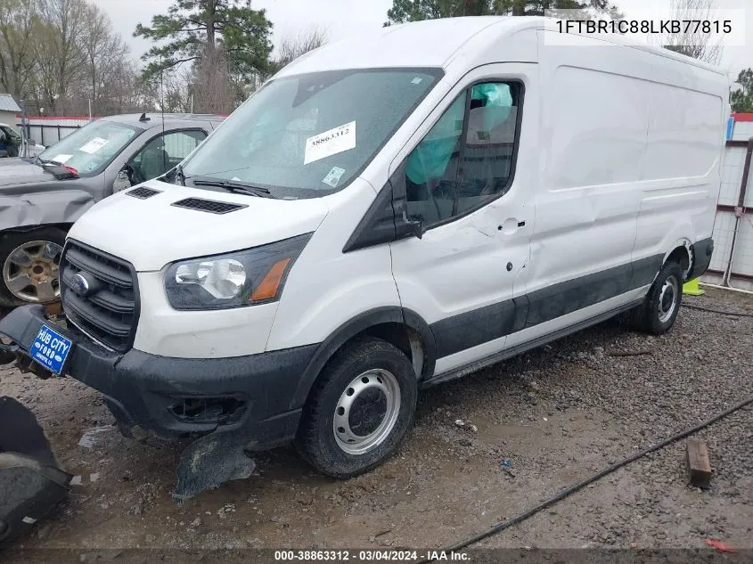 2020 Ford Transit-250 VIN: 1FTBR1C88LKB77815 Lot: 38863312