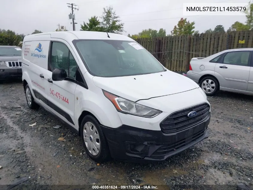 2020 Ford Transit Connect Xl VIN: NM0LS7E21L1453579 Lot: 40351624