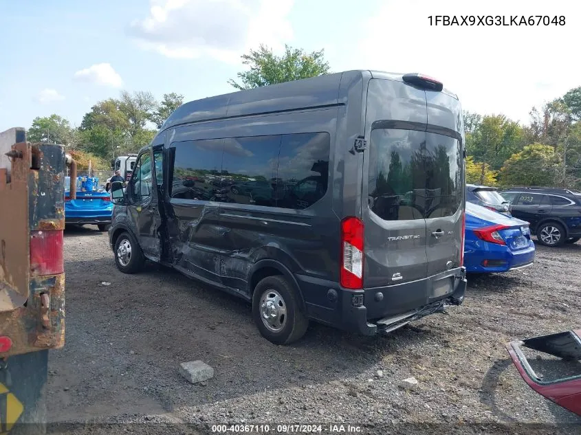 2020 Ford Transit-350 Passenger Van Xlt VIN: 1FBAX9XG3LKA67048 Lot: 40367110