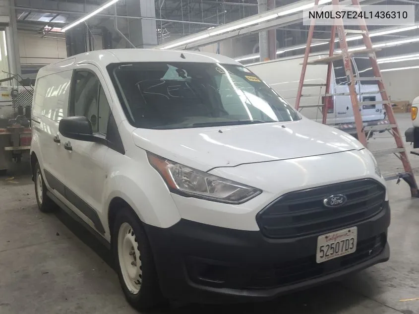 2020 Ford Transit Connect Xl VIN: NM0LS7E24L1436310 Lot: 40576908