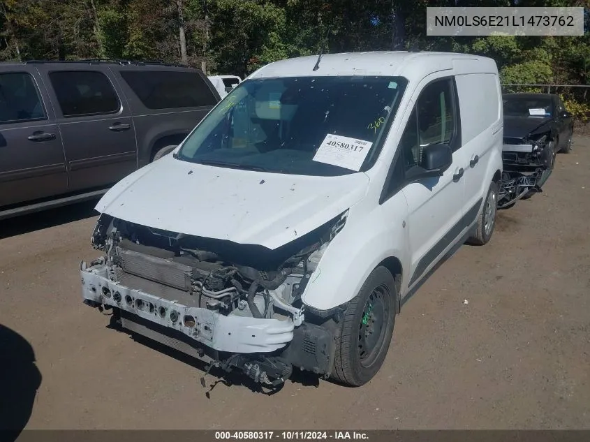 2020 Ford Transit Connect Xl VIN: NM0LS6E21L1473762 Lot: 40580317