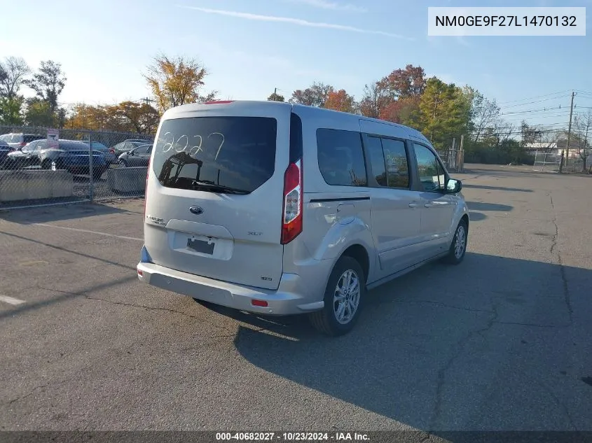 2020 Ford Transit Connect Xlt Passenger VIN: NM0GE9F27L1470132 Lot: 40682027