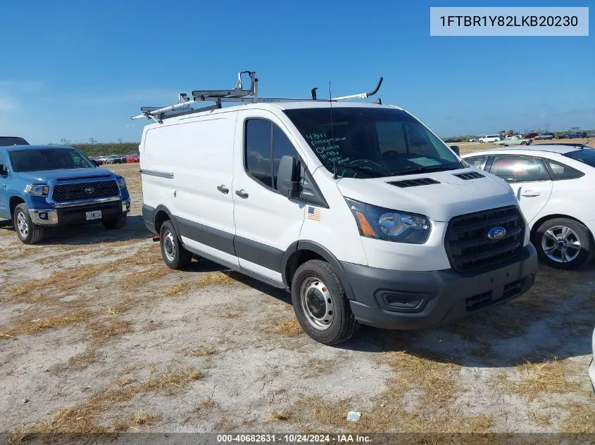 2020 Ford Transit-250 VIN: 1FTBR1Y82LKB20230 Lot: 40682631