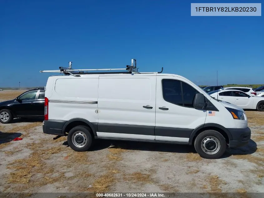 2020 Ford Transit-250 VIN: 1FTBR1Y82LKB20230 Lot: 40682631