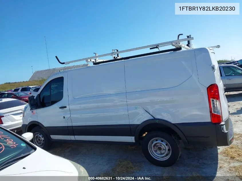 2020 Ford Transit-250 VIN: 1FTBR1Y82LKB20230 Lot: 40682631