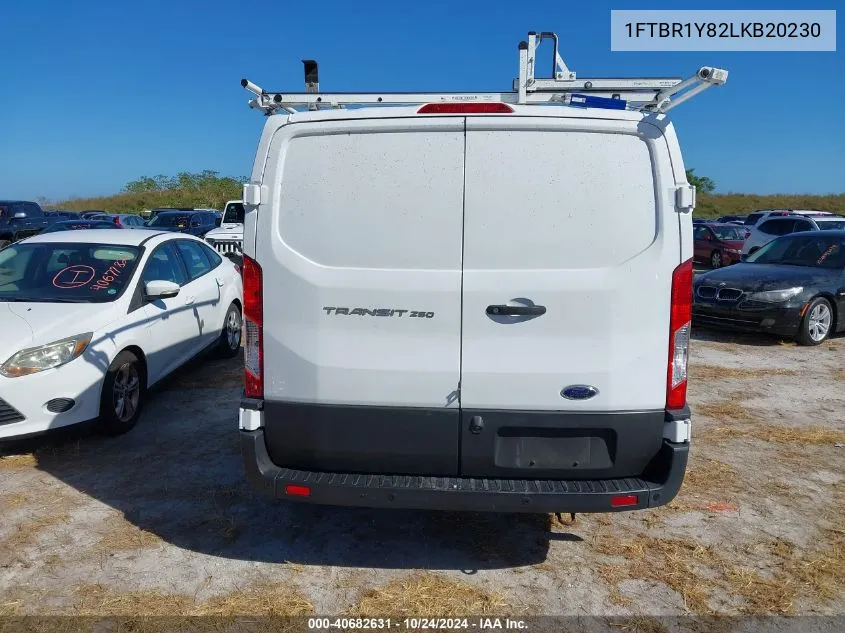 2020 Ford Transit-250 VIN: 1FTBR1Y82LKB20230 Lot: 40682631