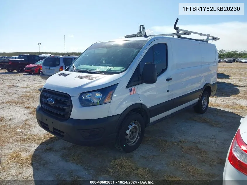 2020 Ford Transit-250 VIN: 1FTBR1Y82LKB20230 Lot: 40682631