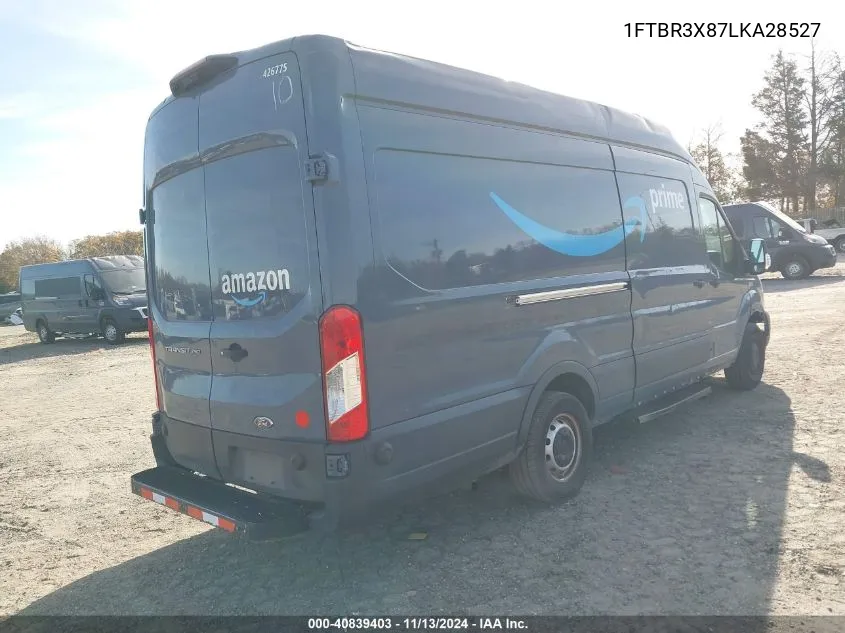 2020 Ford Transit-250 Cargo Van VIN: 1FTBR3X87LKA28527 Lot: 40839403