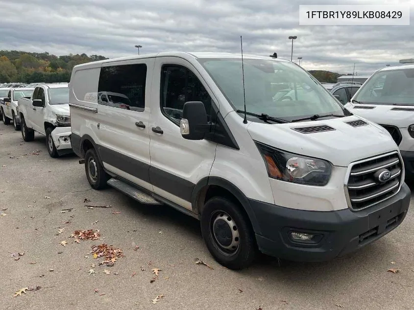 2020 Ford Transit-250 Cargo Van VIN: 1FTBR1Y89LKB08429 Lot: 40855211