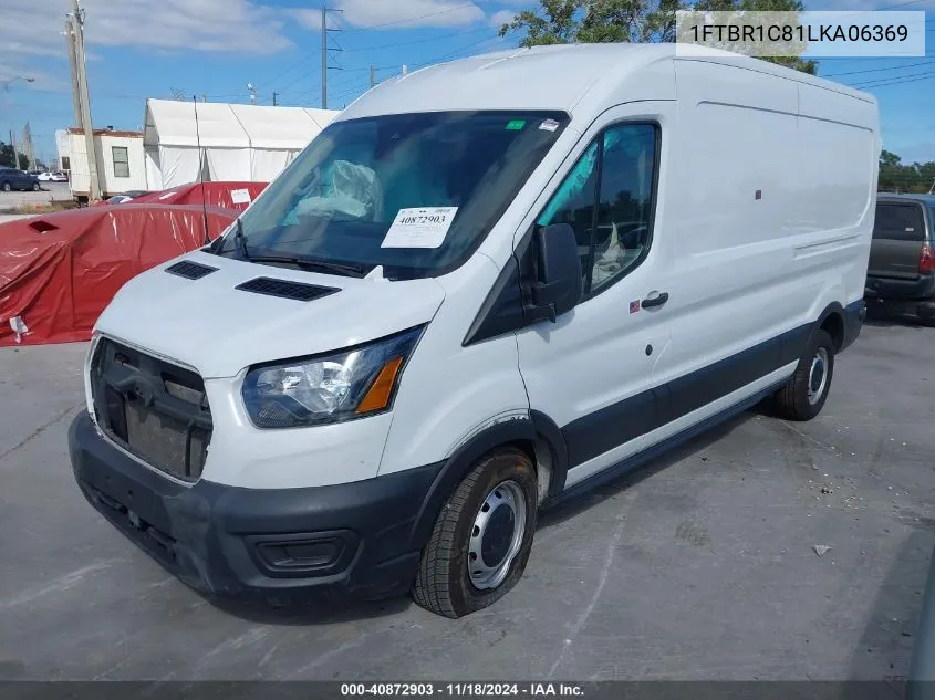 2020 Ford Transit-250 Cargo Van VIN: 1FTBR1C81LKA06369 Lot: 40872903