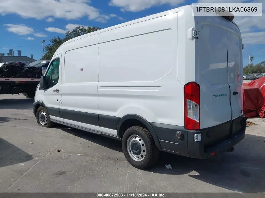 2020 Ford Transit-250 Cargo Van VIN: 1FTBR1C81LKA06369 Lot: 40872903