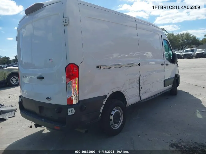 2020 Ford Transit-250 Cargo Van VIN: 1FTBR1C81LKA06369 Lot: 40872903