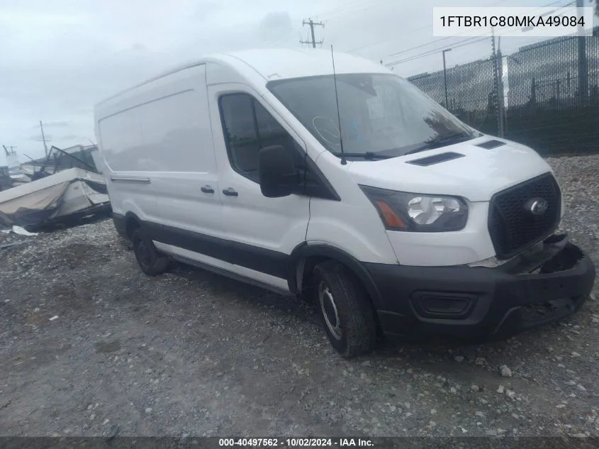 2021 Ford Transit-250 VIN: 1FTBR1C80MKA49084 Lot: 40497562