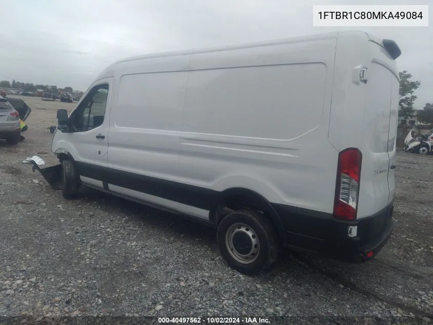 2021 Ford Transit-250 VIN: 1FTBR1C80MKA49084 Lot: 40497562