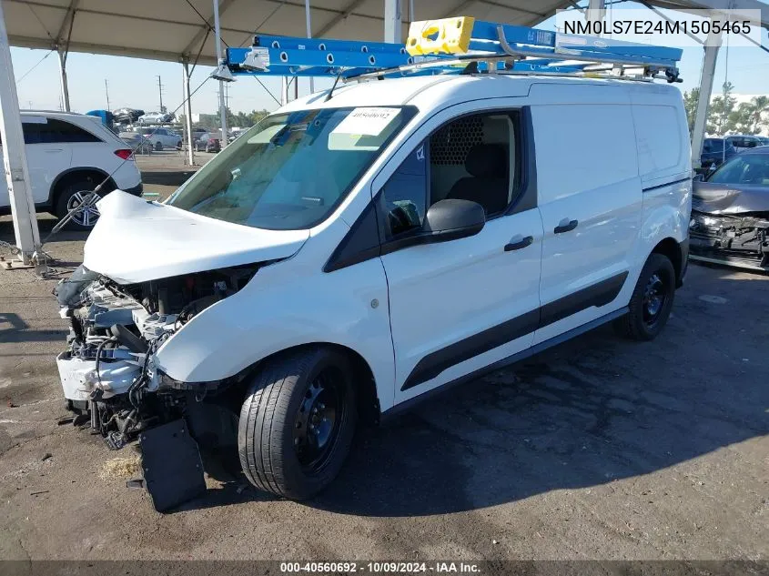 2021 Ford Transit Connect Xl VIN: NM0LS7E24M1505465 Lot: 40560692