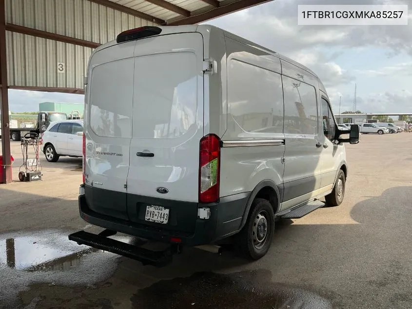 2021 Ford Transit T-250 VIN: 1FTBR1CGXMKA85257 Lot: 40880372