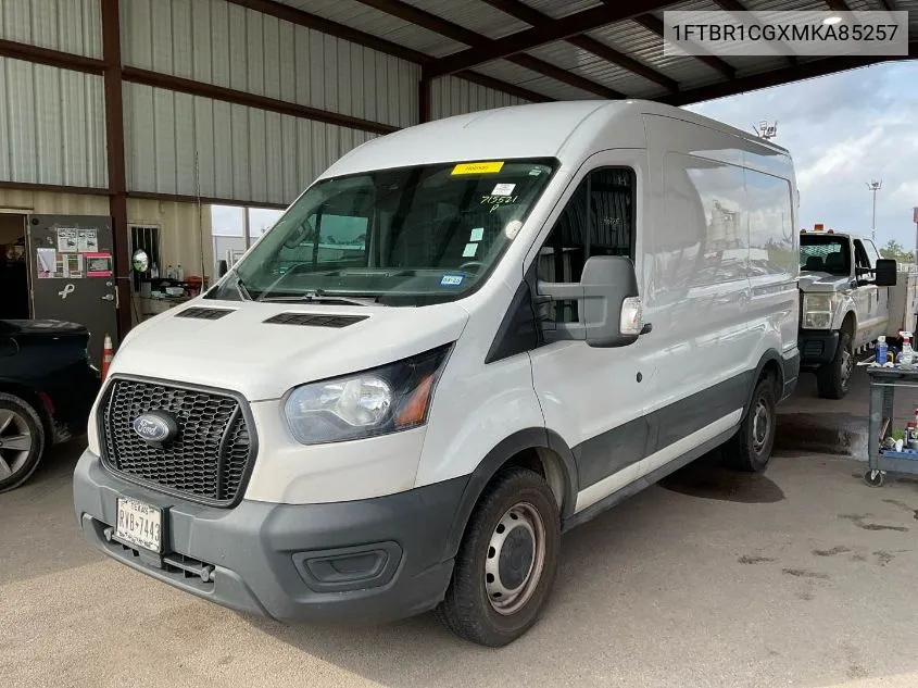 2021 Ford Transit T-250 VIN: 1FTBR1CGXMKA85257 Lot: 40880372