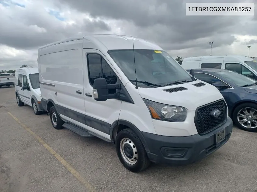 2021 Ford Transit T-250 VIN: 1FTBR1CGXMKA85257 Lot: 40880372