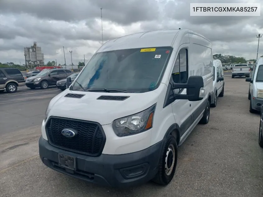 2021 Ford Transit T-250 VIN: 1FTBR1CGXMKA85257 Lot: 40880372