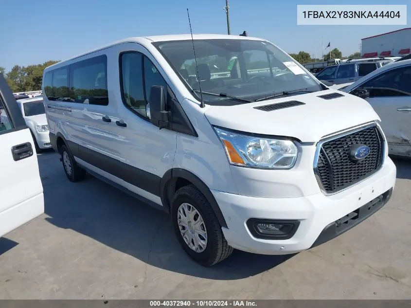 2022 Ford Transit-350 Passenger Van Xlt VIN: 1FBAX2Y83NKA44404 Lot: 40372940