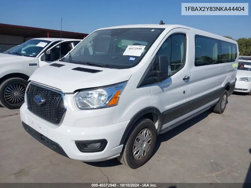 2022 Ford Transit-350 Passenger Van Xlt VIN: 1FBAX2Y83NKA44404 Lot: 40372940