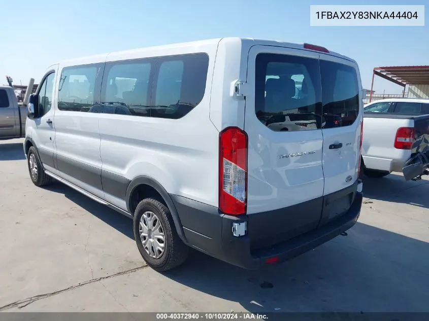 2022 Ford Transit-350 Passenger Van Xlt VIN: 1FBAX2Y83NKA44404 Lot: 40372940