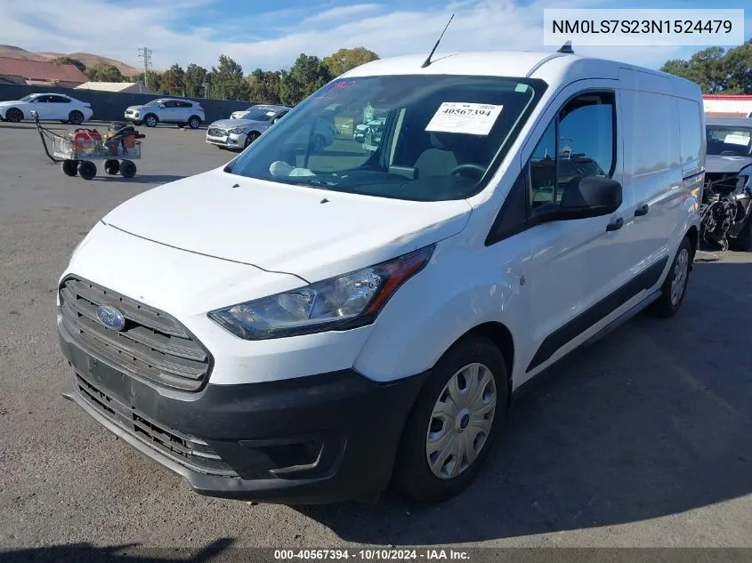 2022 Ford Transit Connect Xl Cargo Van VIN: NM0LS7S23N1524479 Lot: 40567394