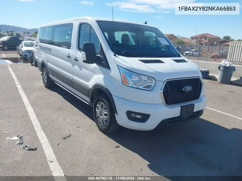 2022 Ford Transit-350 Passenger Van Xlt VIN: 1FBAX2Y82NKA66863 Lot: 40792115