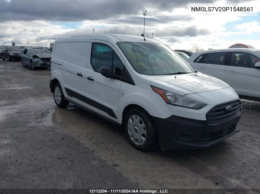 2023 Ford Transit Connect Xl VIN: NM0LS7V20P1548561 Lot: 12112204